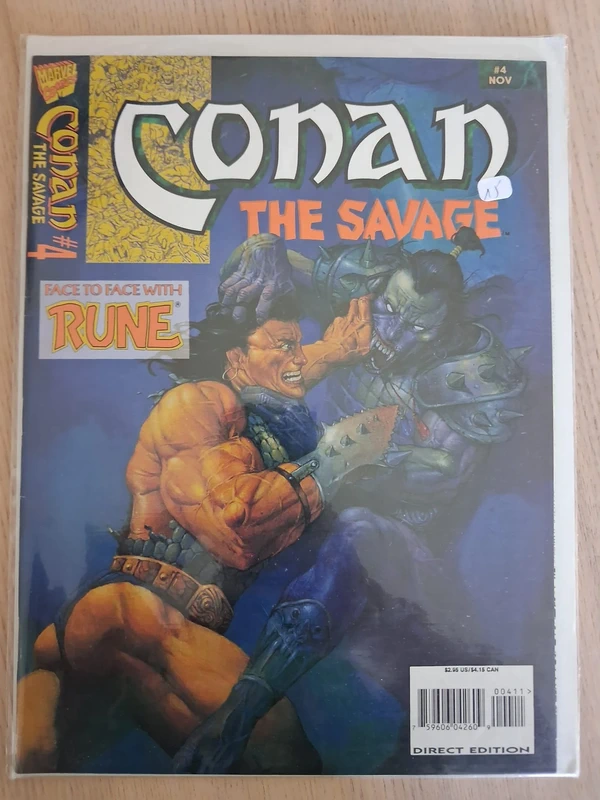 Conan the Savage #4 — Conan Marvel