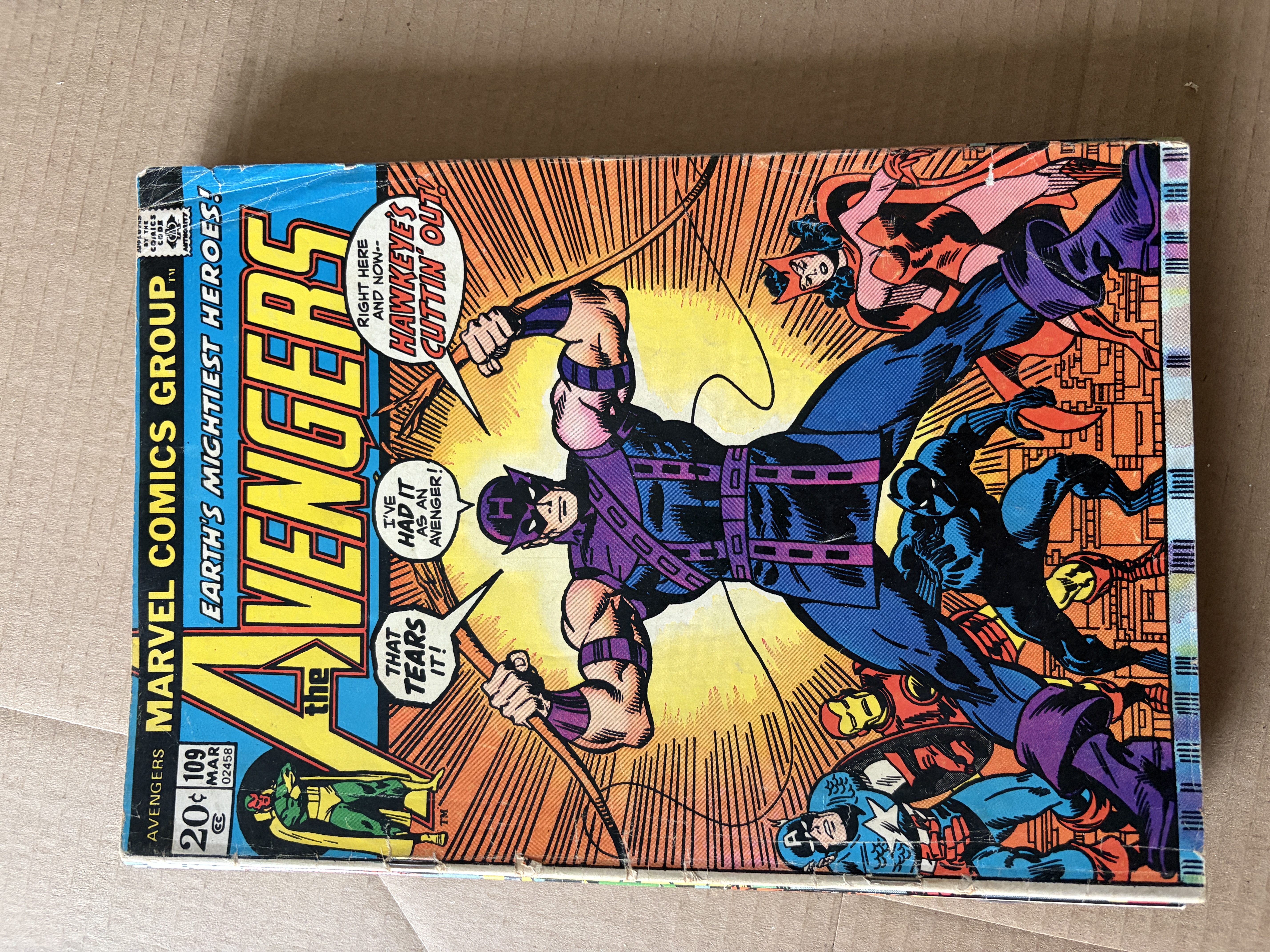 The Avengers #109