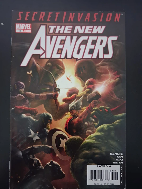 Secret Invasion: The New Avengers #43 — Avengers Marvel Comics
