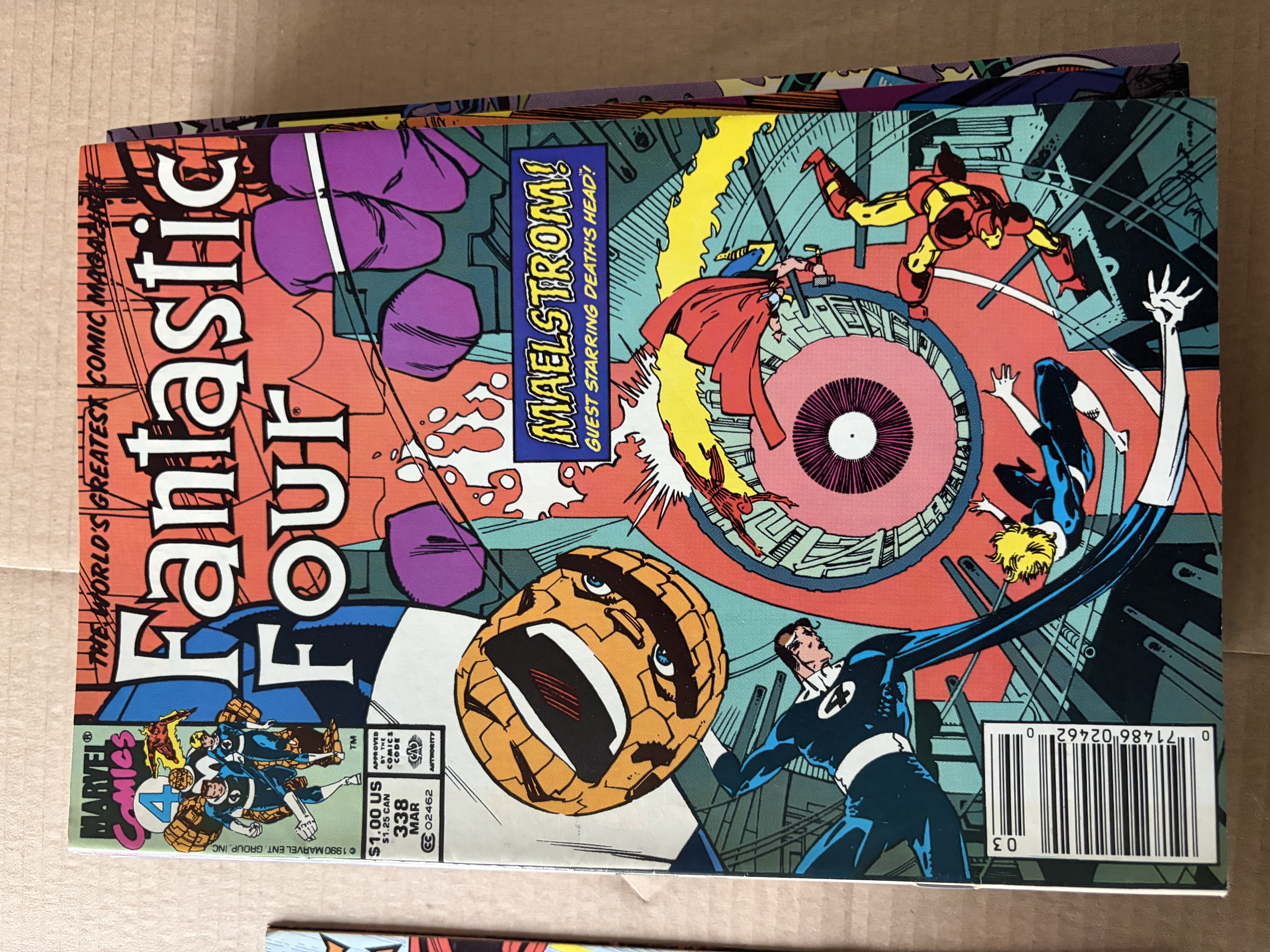 Fantastic Four #338 – Maelstrom!
