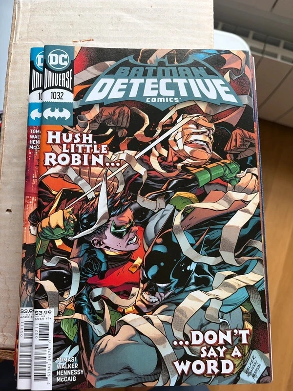 Batman Detective Comics #1032 – Hush Little Robin... Don't Say a Word — Detective Comics DC