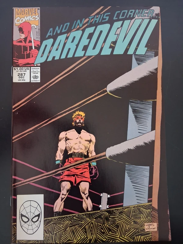 Daredevil #287 – And in This Corner... — Daredevil Marvel Comics