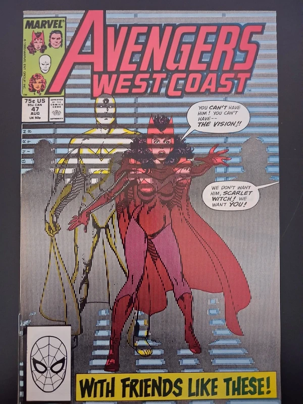 Avengers West Coast #47 – With Friends Like These! — Avengers Marvel