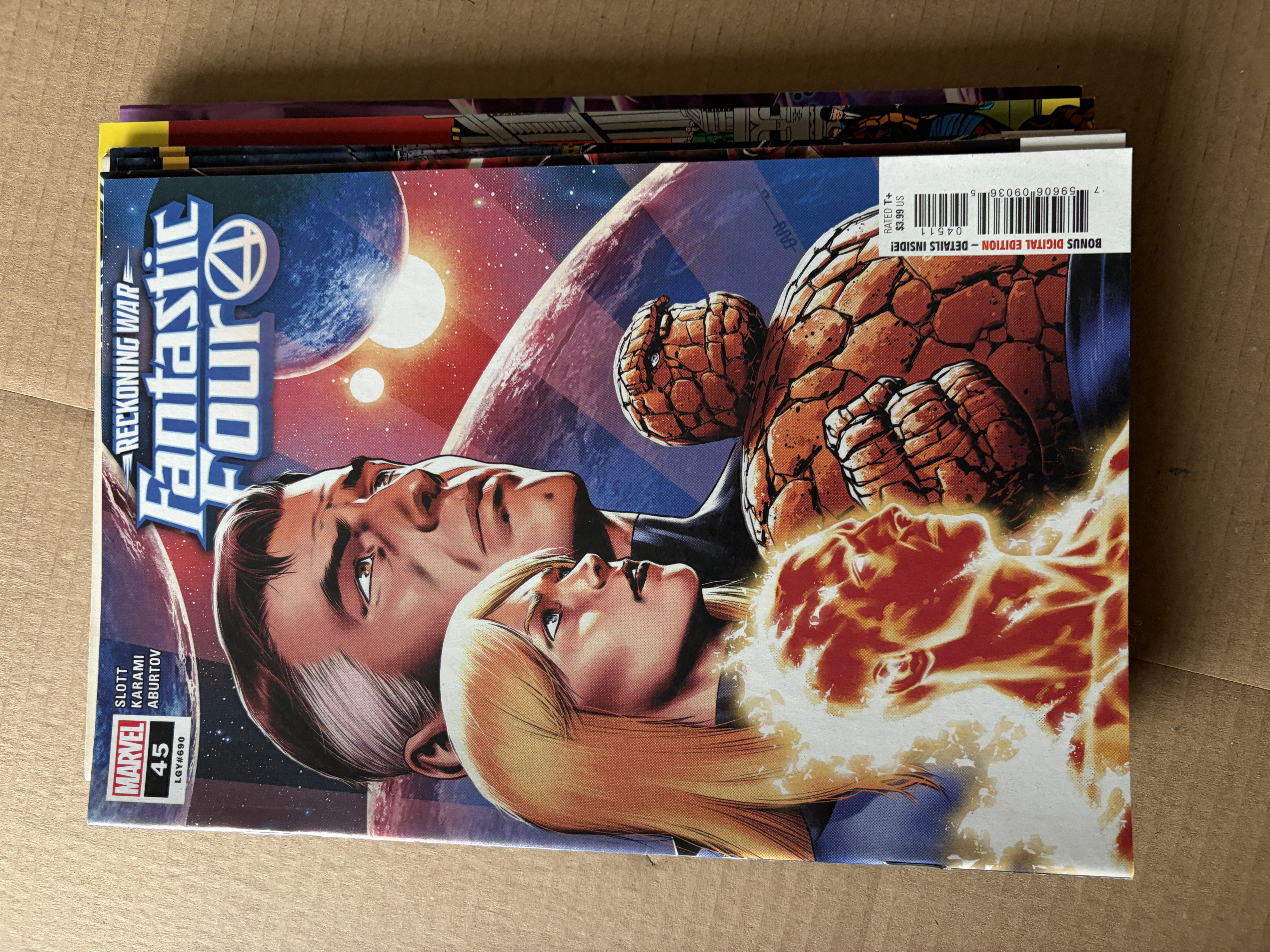  Fantastic Four #45 Reckoning War: