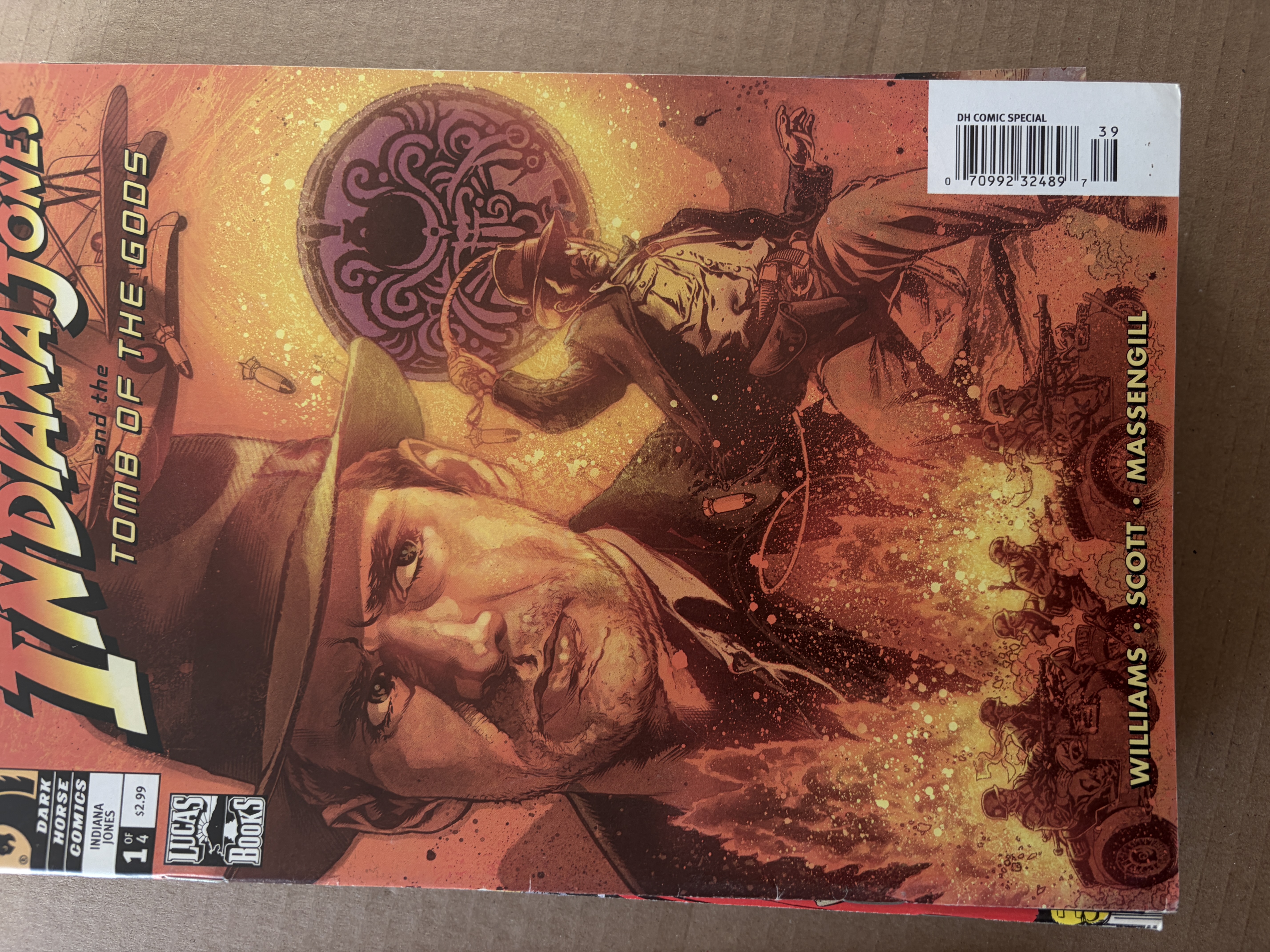 Indiana Jones and the Tomb of the Gods #1