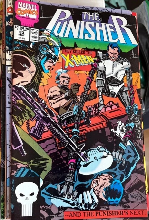 The Punisher #33 – They Killed the X-Men …and the Punisher’s Next! — The Punisher Marvel Comics