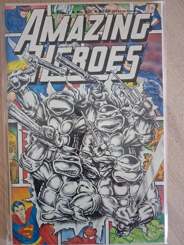 Amazing Heroes #107 — Amazing Heroes