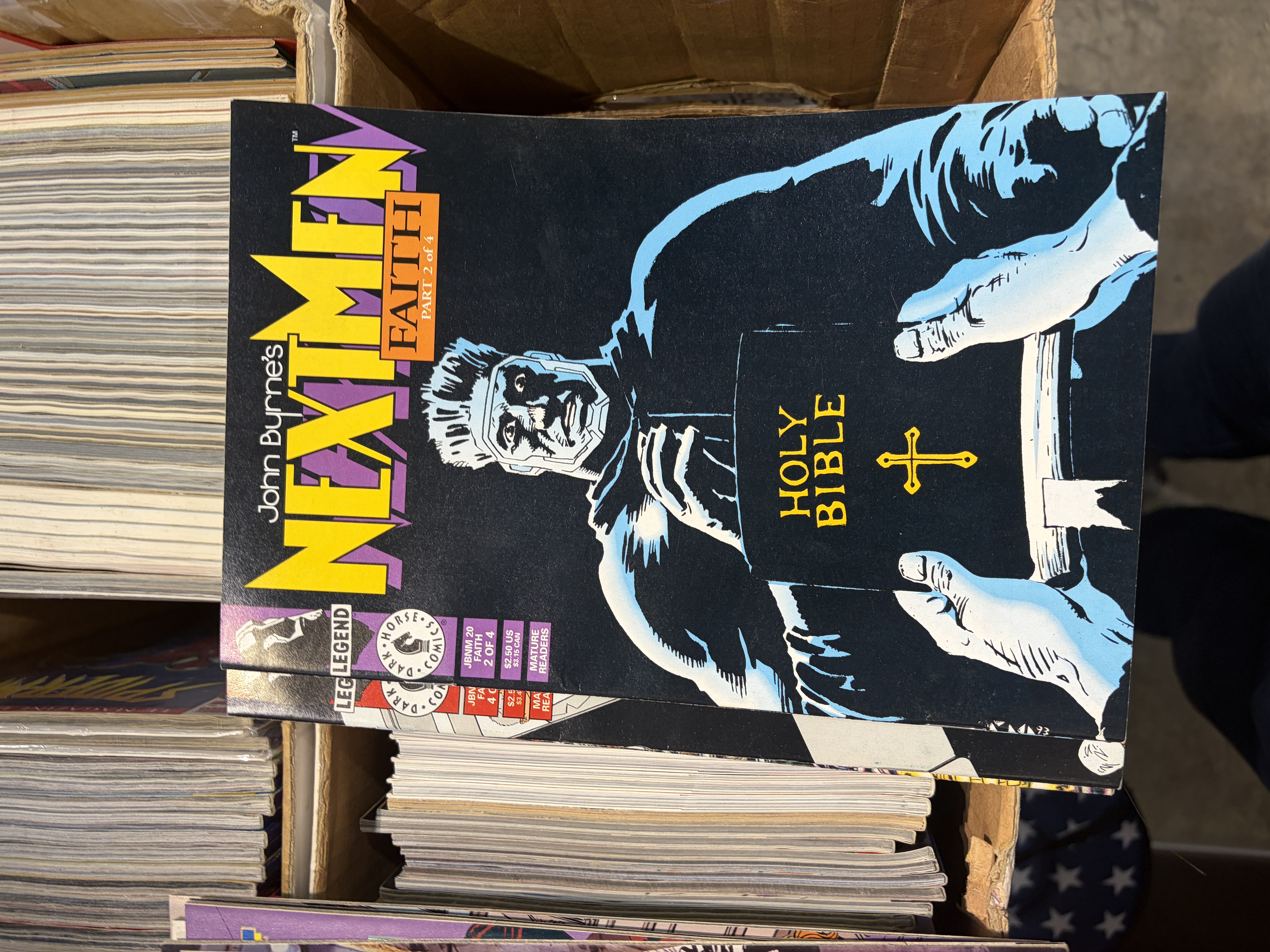 John Byrne's Next Men 20:  Faith Part 2 of 4