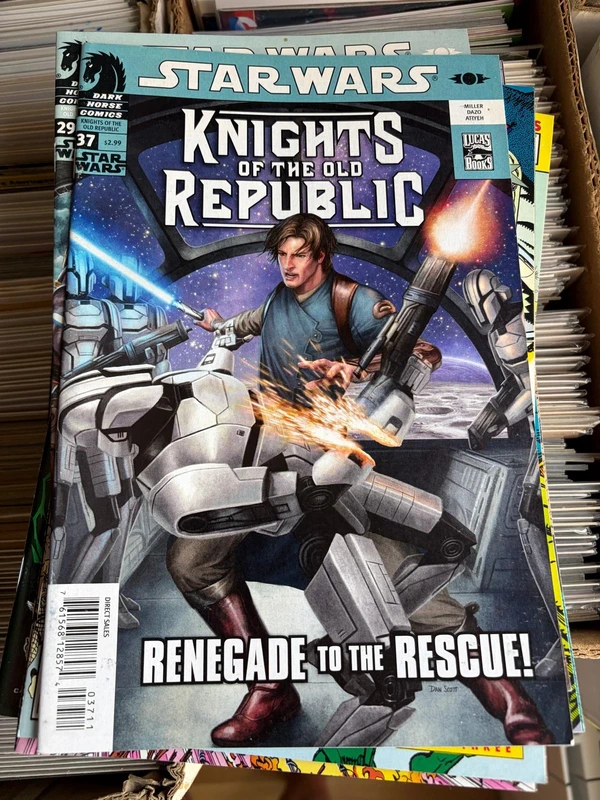 Star Wars: Knights of the Old Republic #37 – Renegade to the Rescue! — Star Wars Lucas Books