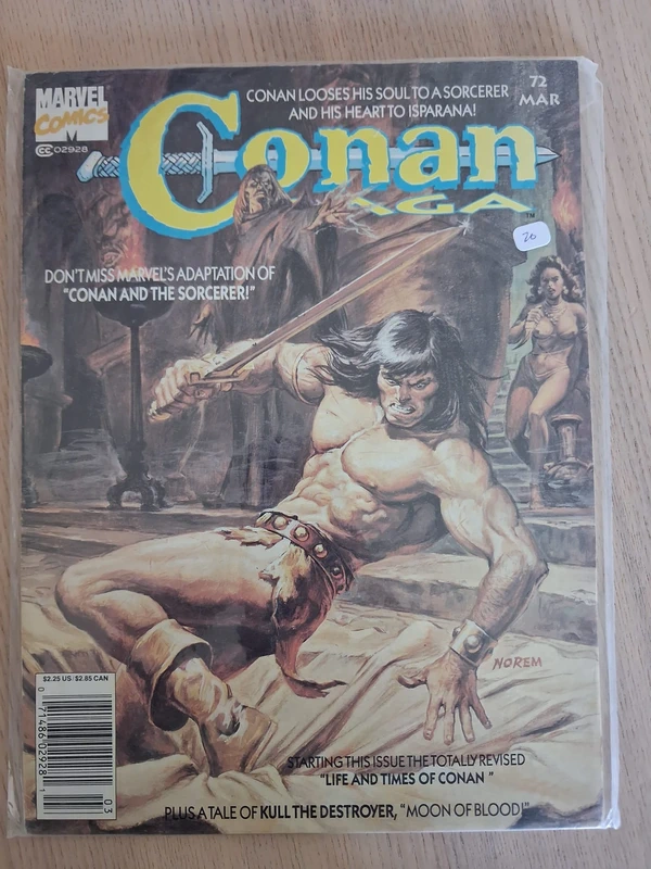 Conan #72 — Comic Marvel Comics — Moulin Comics