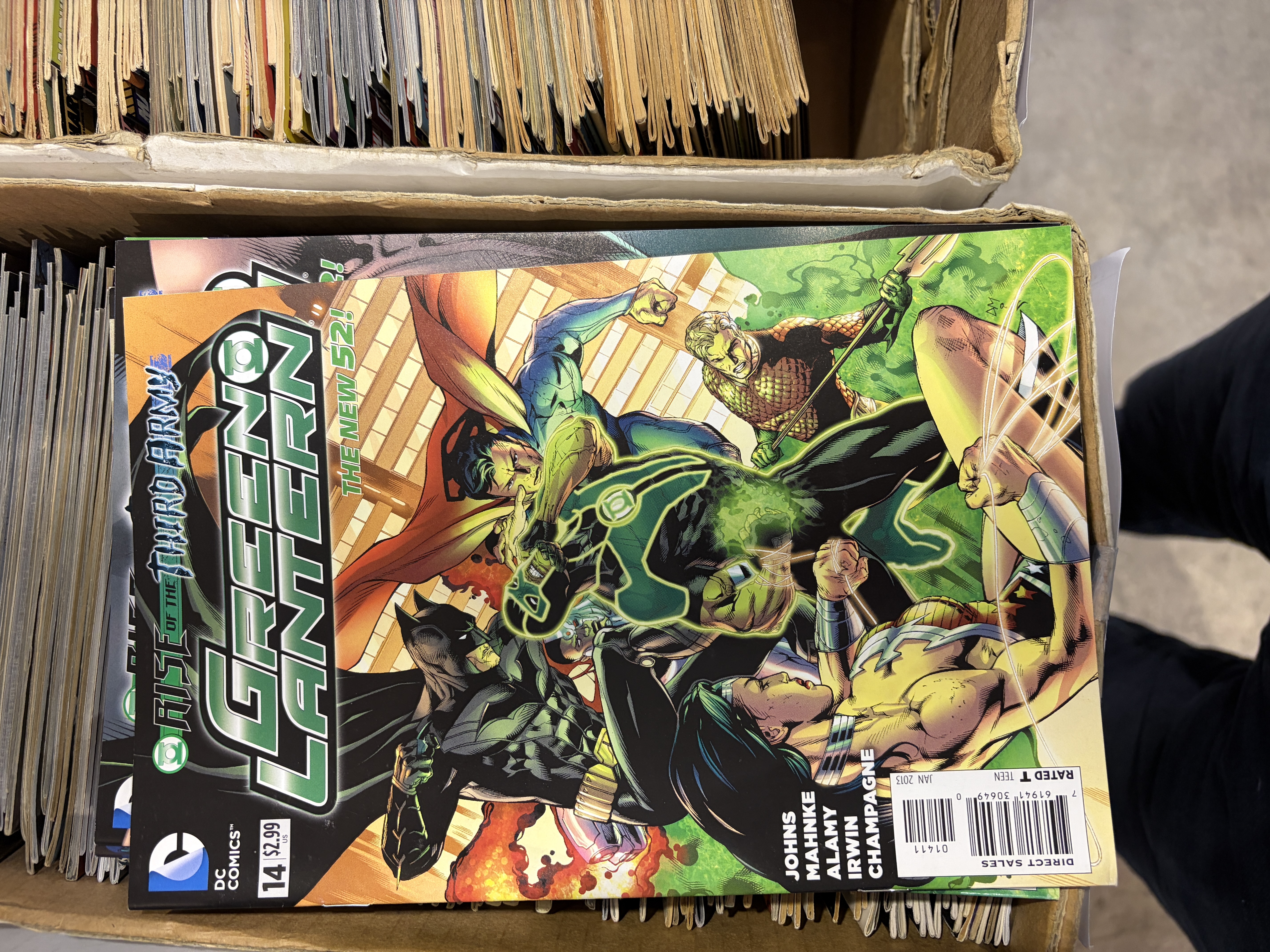 Green Lantern #14 – Rise of the Third Army — Green Lantern DC Comics