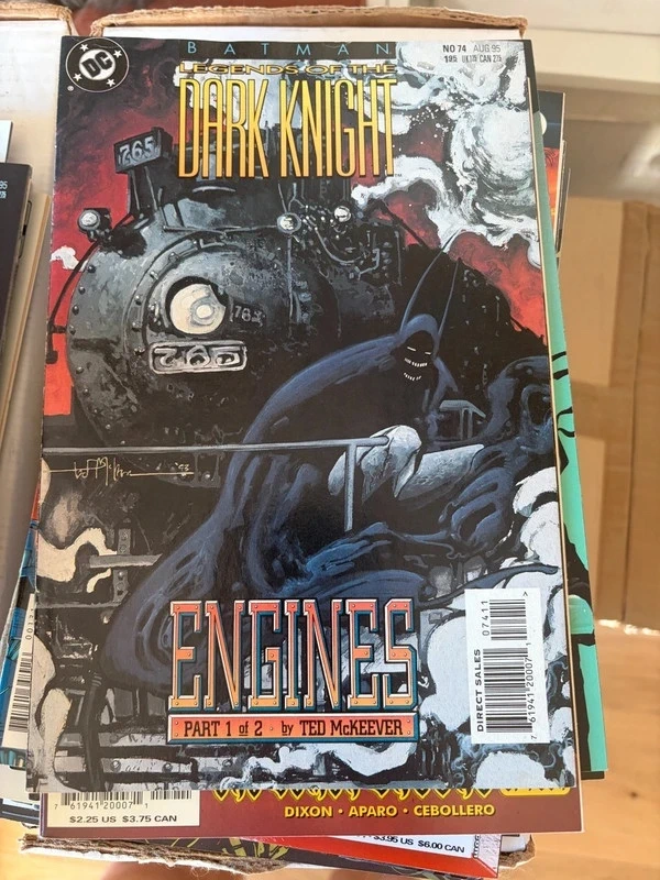 Batman: Legends of the Dark Knight #74 – Engines Part 1 of 2 — Comic DC — Moulin Comics