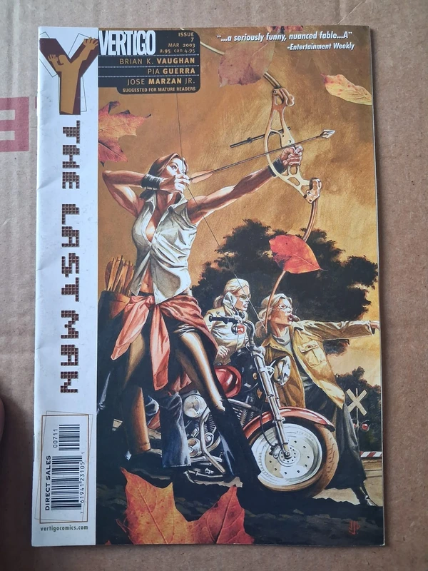 Y: The Last Man #7 — Comic Vertigo — Moulin Comics