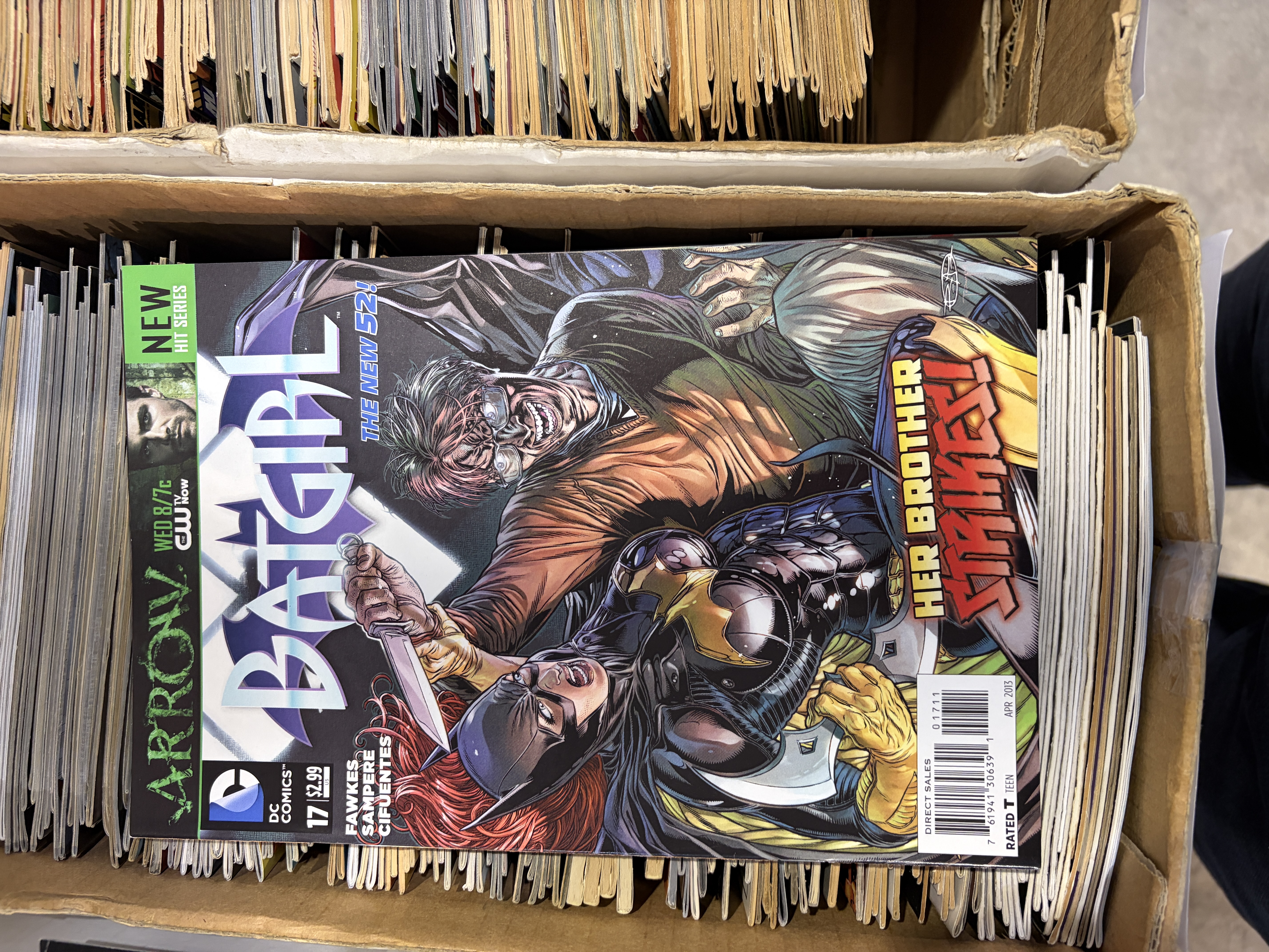 Batgirl #17 – Her Brother’s Keeper!