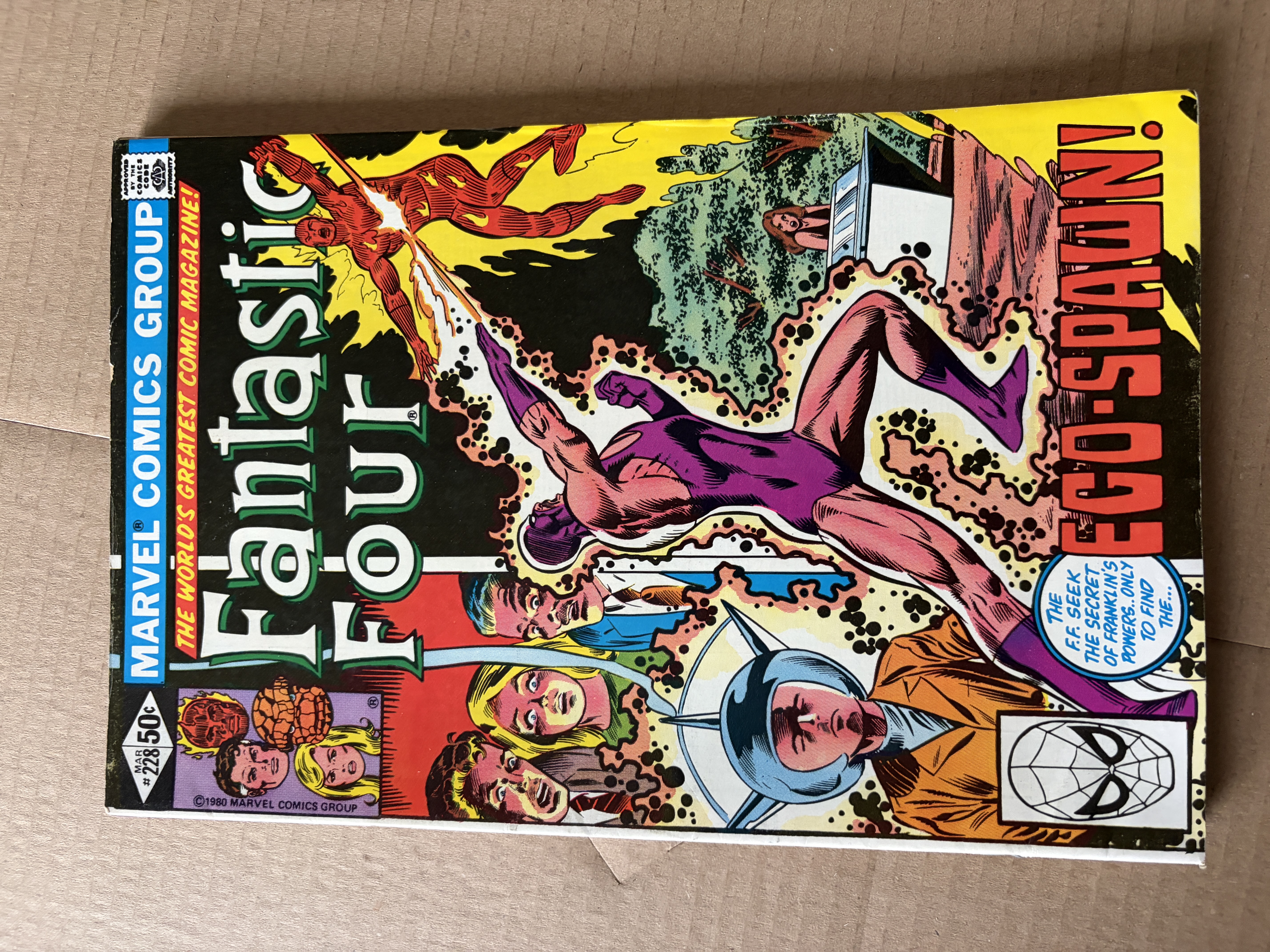 Fantastic Four #228 – Ego-Spawn!