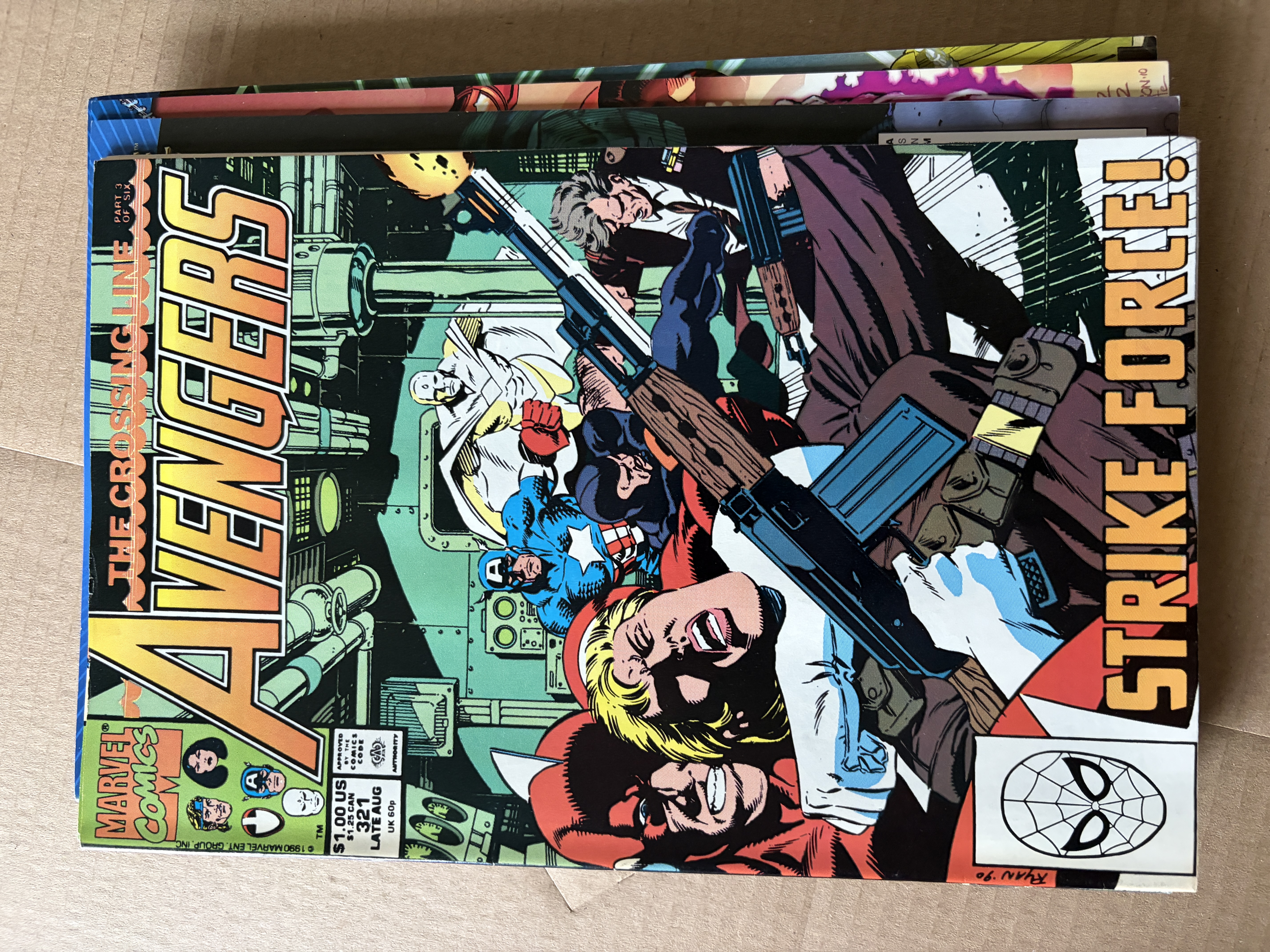 Avengers #321 – Strike Force!