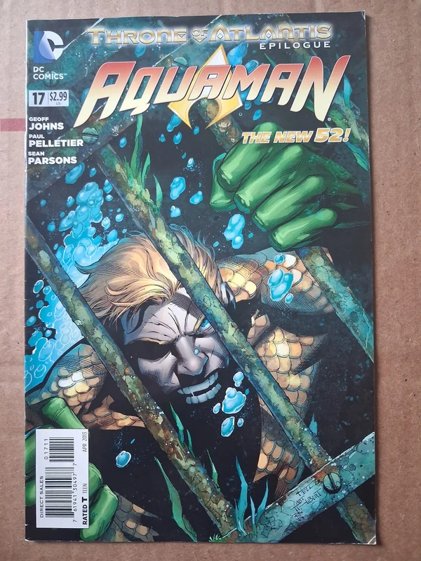 Aquaman #17 – Throne of Atlantis Epilogue — Comic DC Comics — Moulin Comics