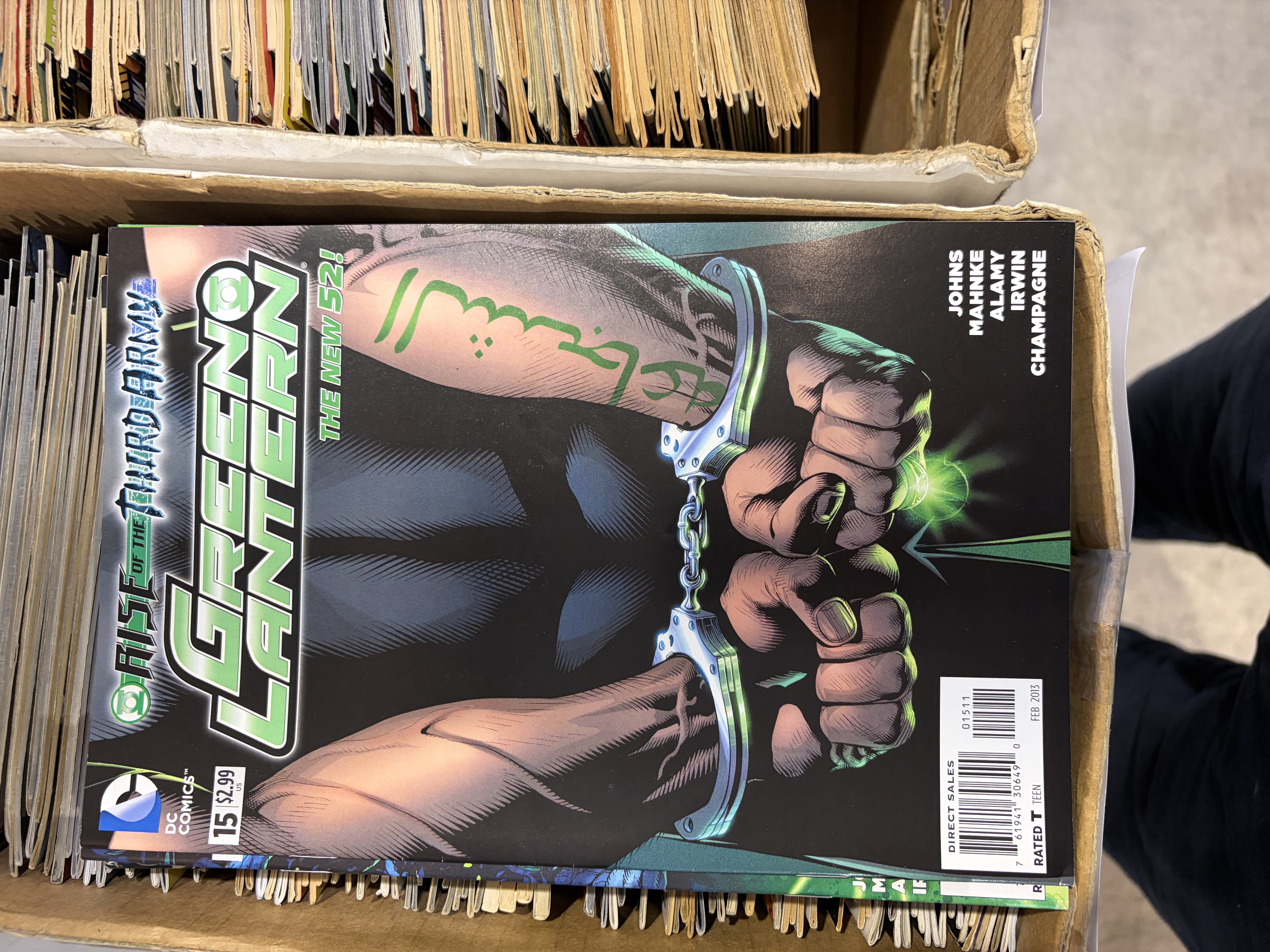 Green Lantern #15 – Rise of the Third Army — Green Lantern DC Comics