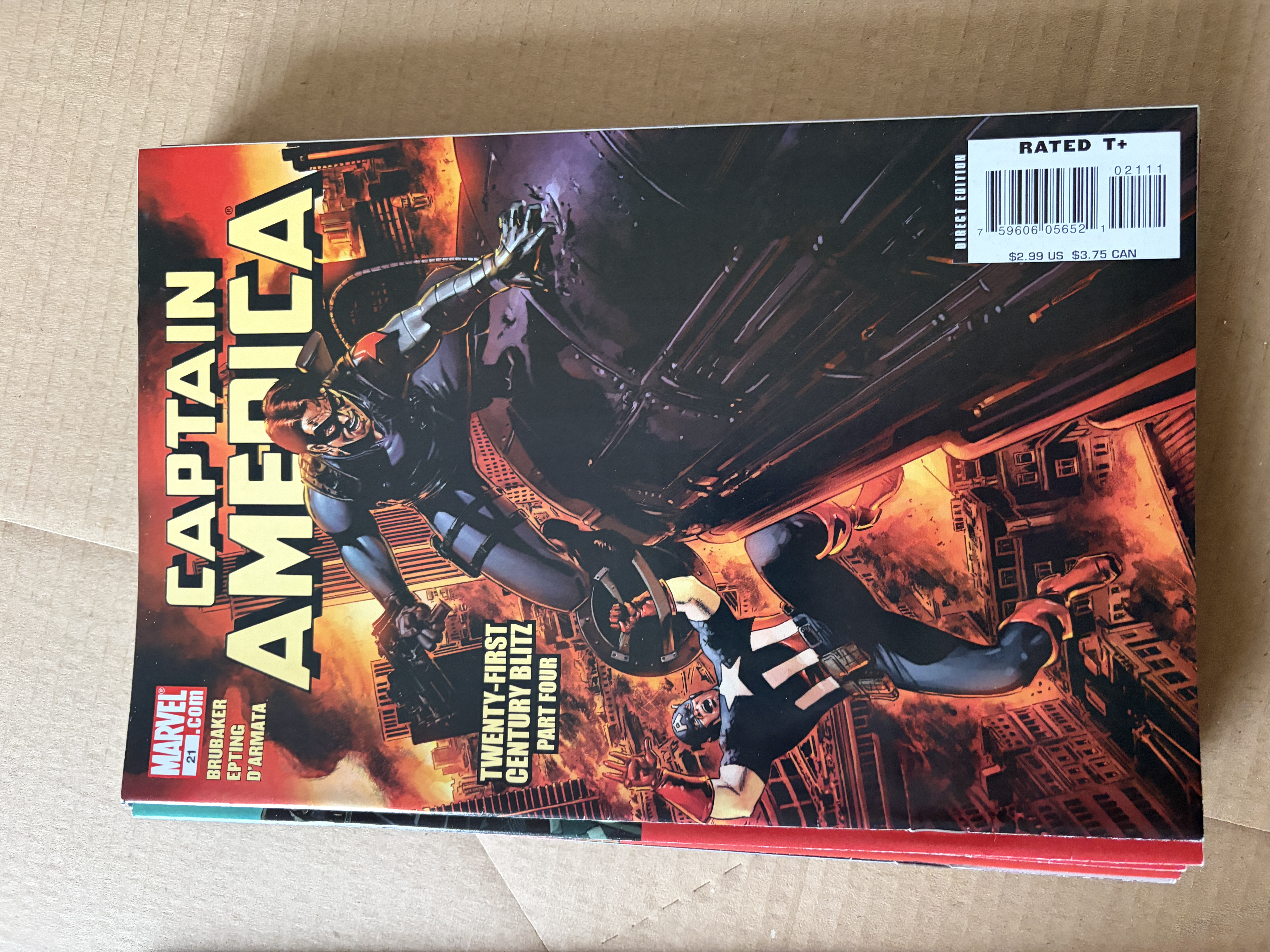 Captain America #21