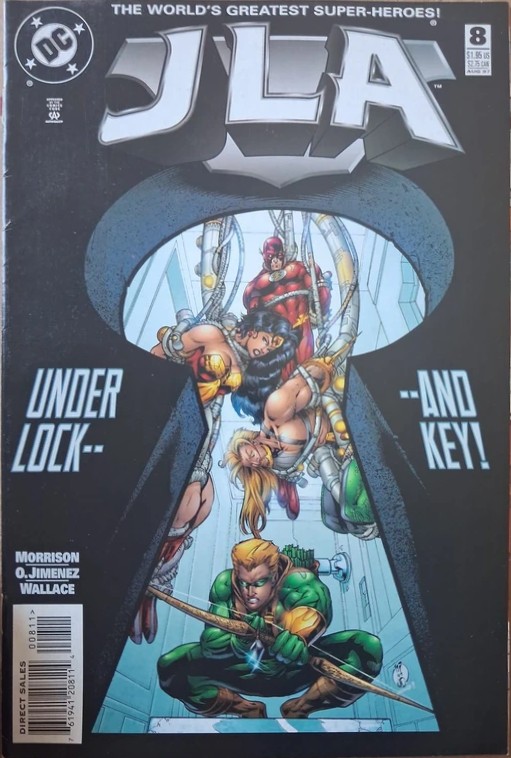 JLA #8 – Under Lock—and Key! — JLA DC