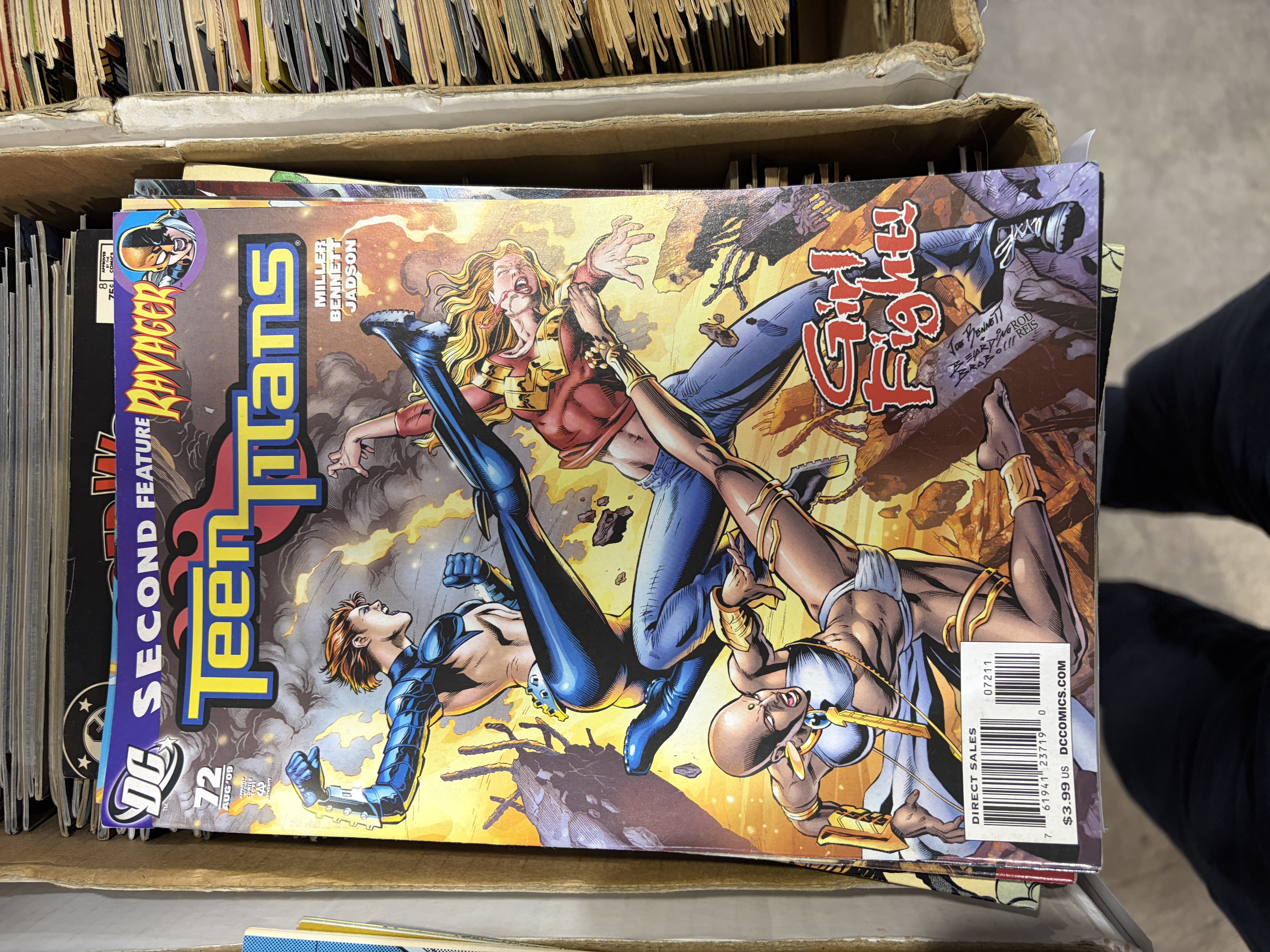 Teen Titans #72 – Girl Fight!