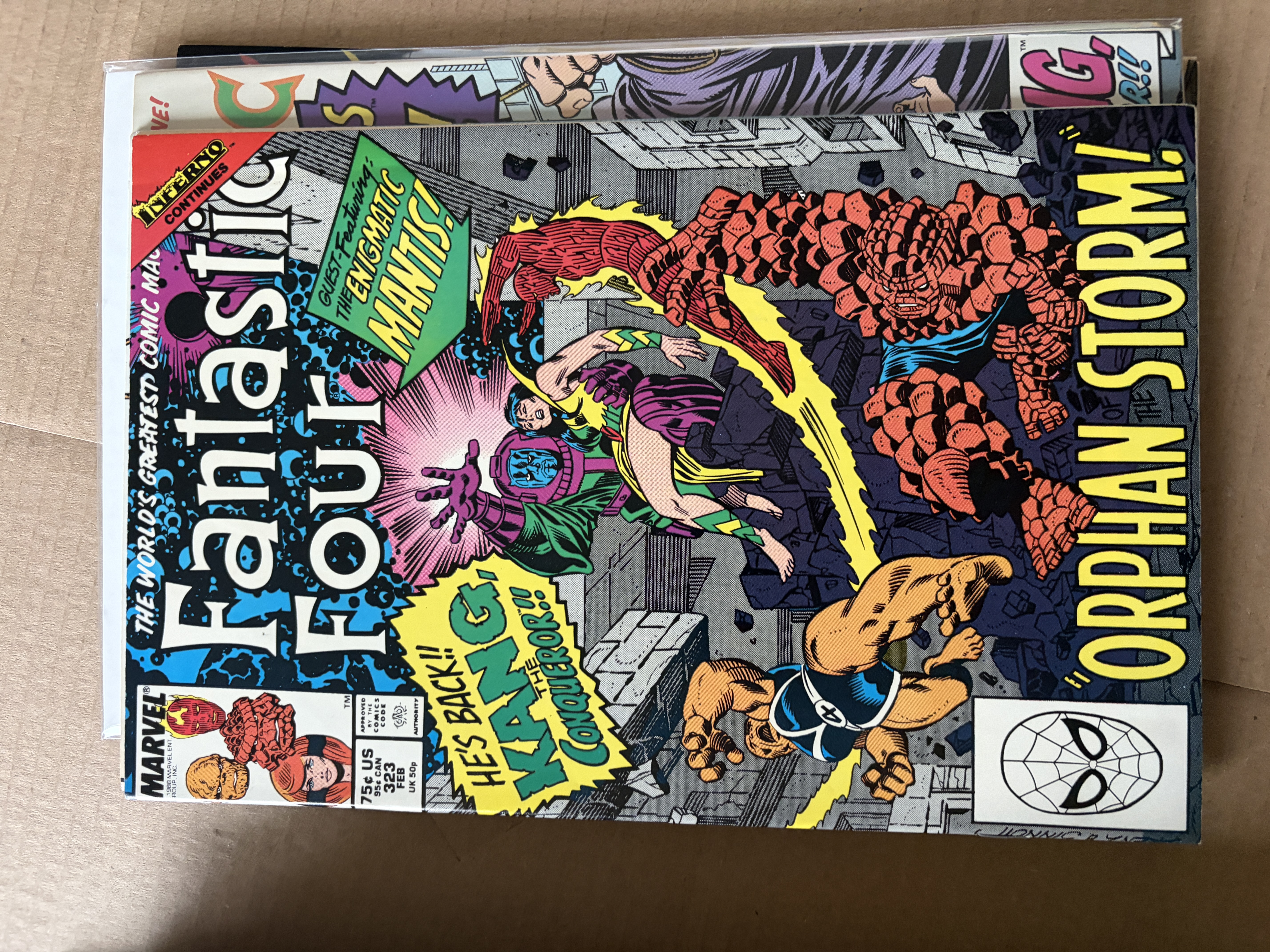 Fantastic Four #323 – Orphan Storm!