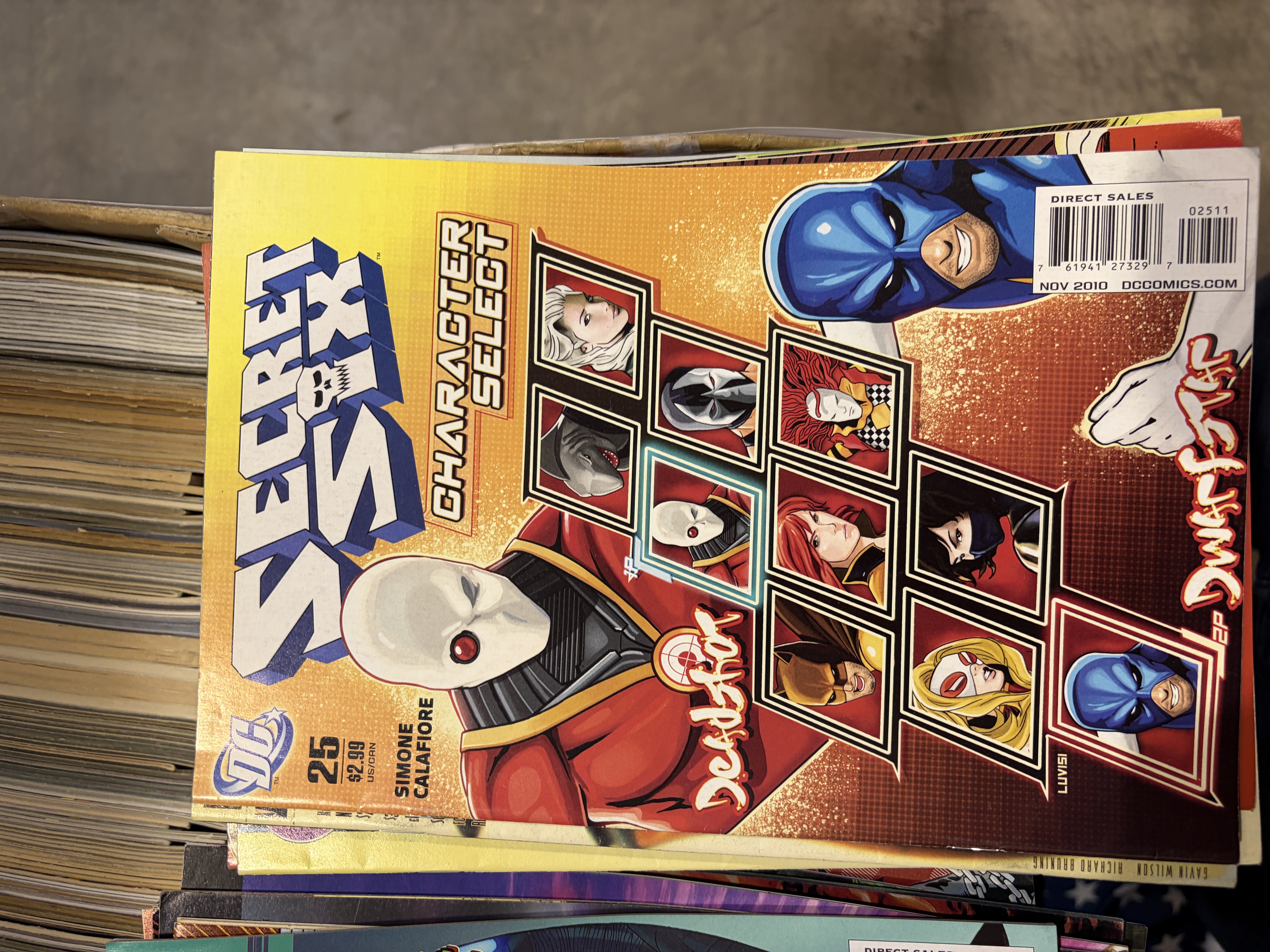 Secret Six #25 – Character Select