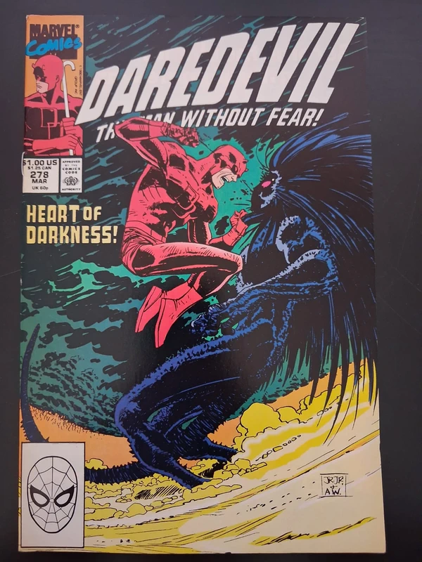 Daredevil #278 – Heart of Darkness! — Daredevil Marvel Comics
