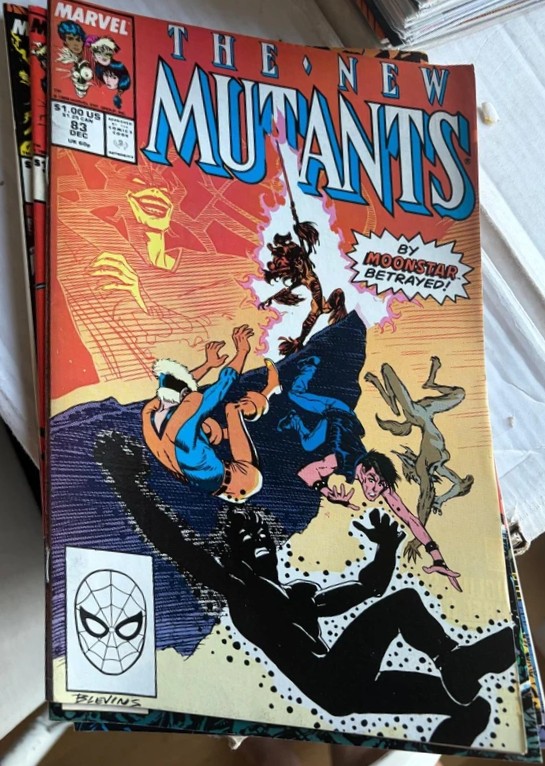 The New Mutants #82 – By Moonstar Betrayed! — The New Mutants Marvel