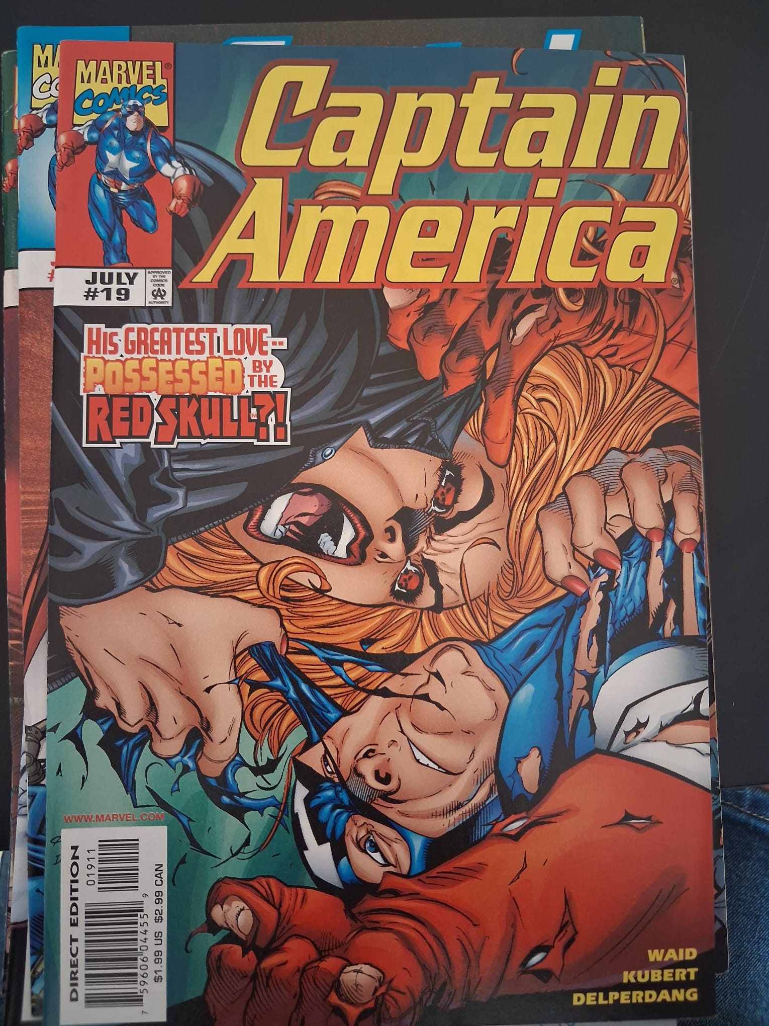 Captain America #19 — Captain America Marvel Comics