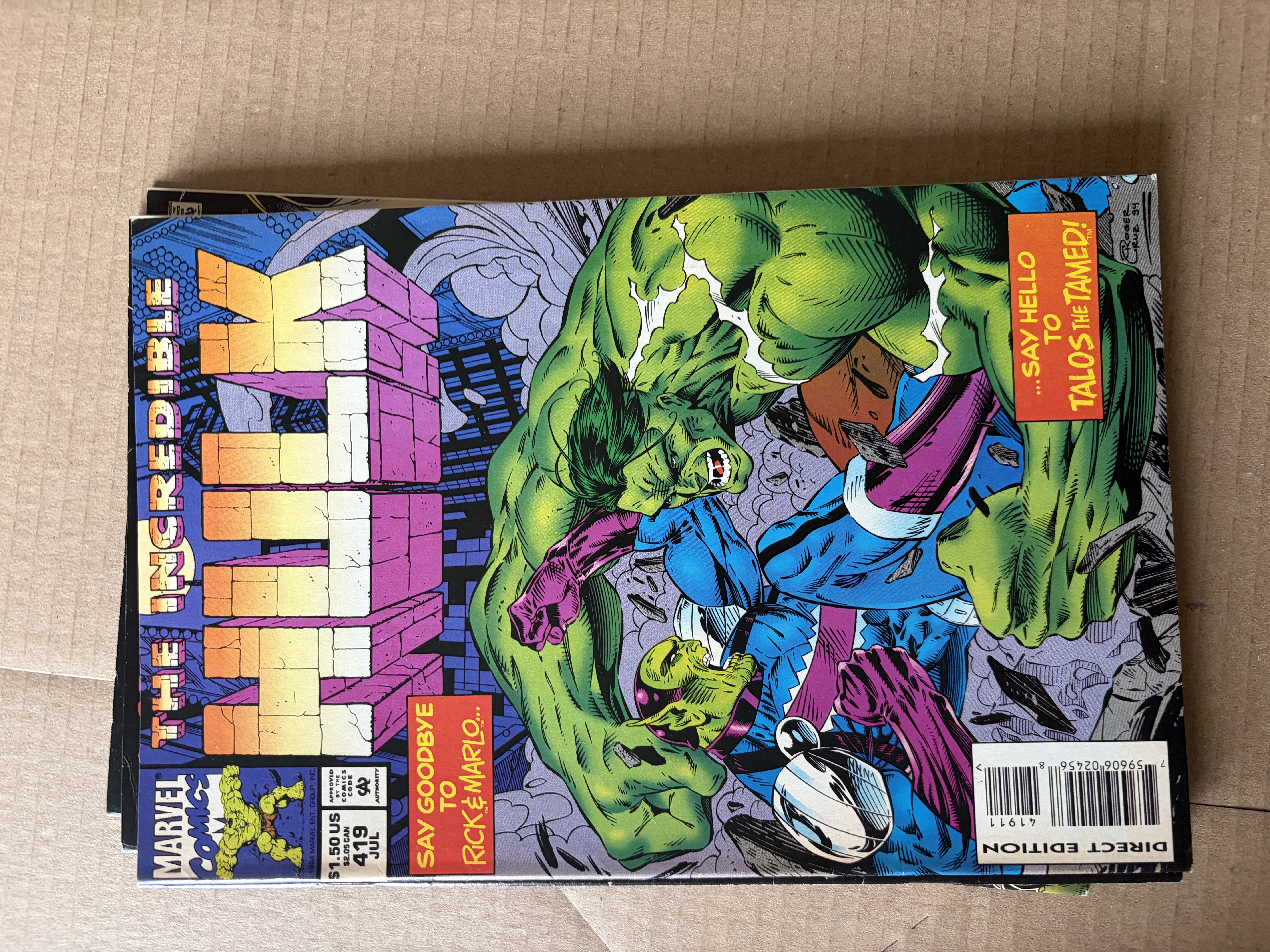 The Incredible Hulk #419