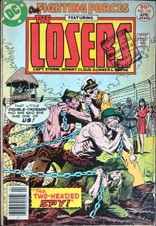 Our Fighting Forces Featuring The Losers #172 – "The Two-Headed Spy!" — Comic DC — Moulin Comics