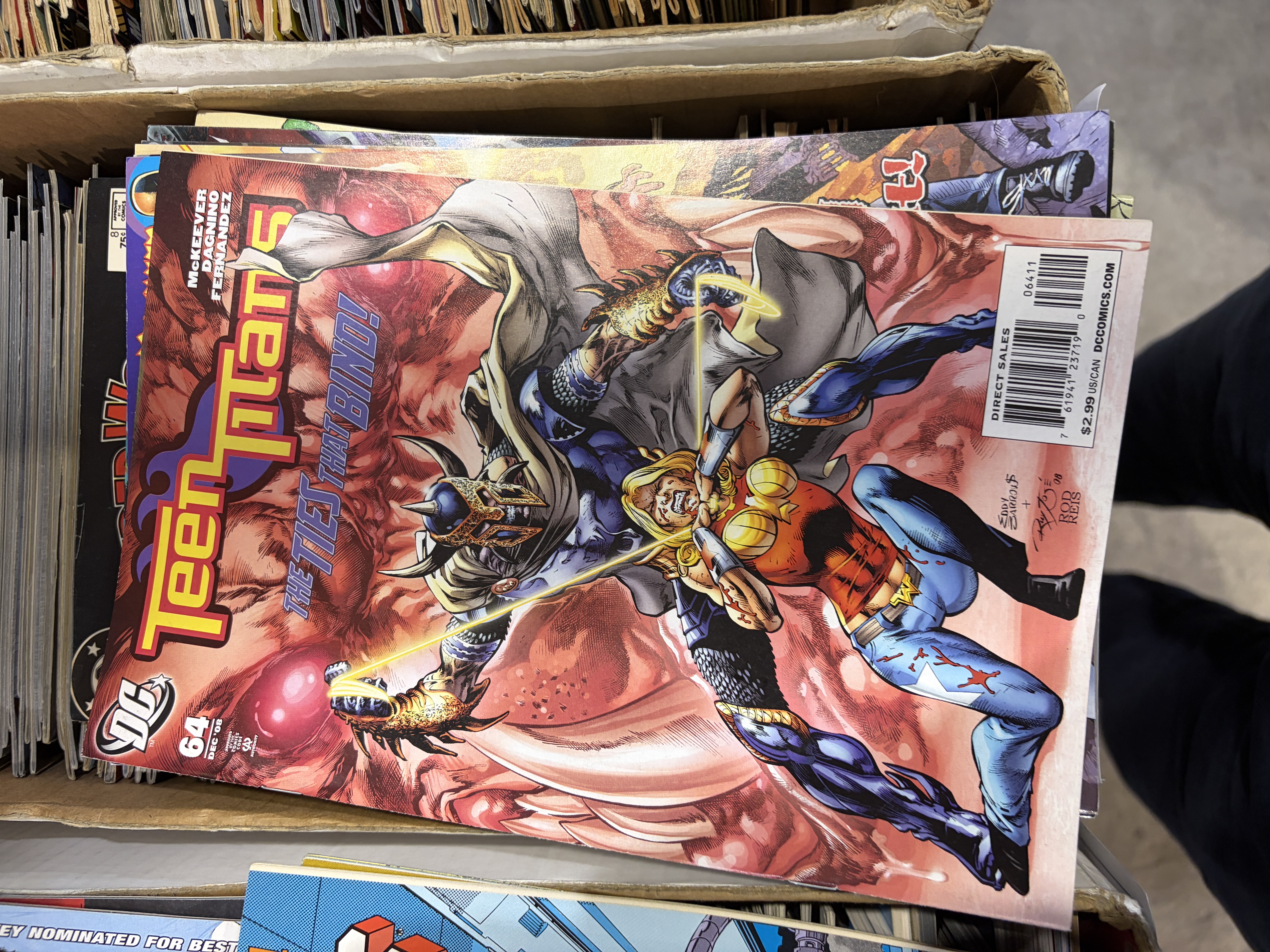Teen Titans #64 – The Tie That Binds!