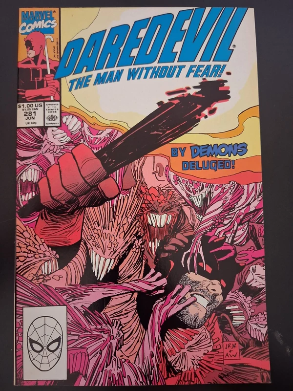 Daredevil #281 – By Demons Deluged! — Daredevil Marvel Comics