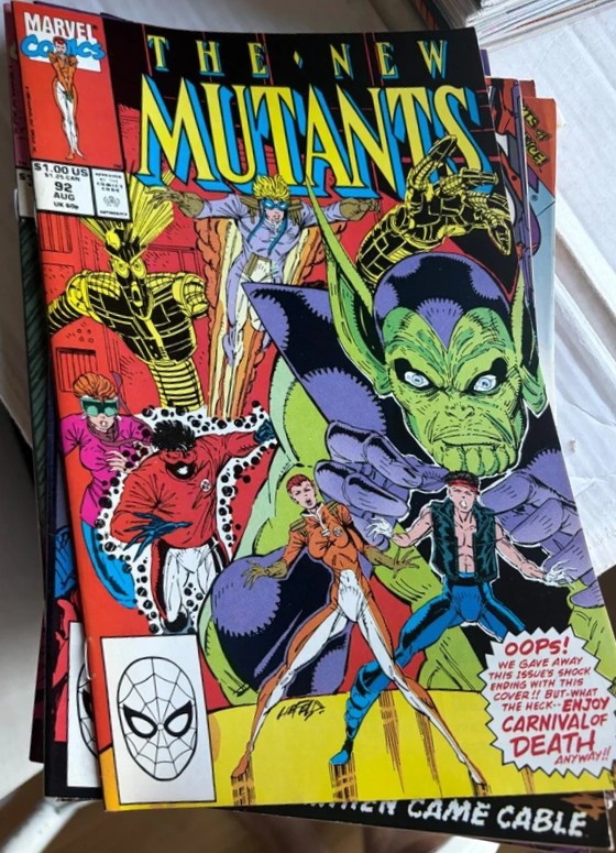The New Mutants — Comic Marvel Comics — Moulin Comics