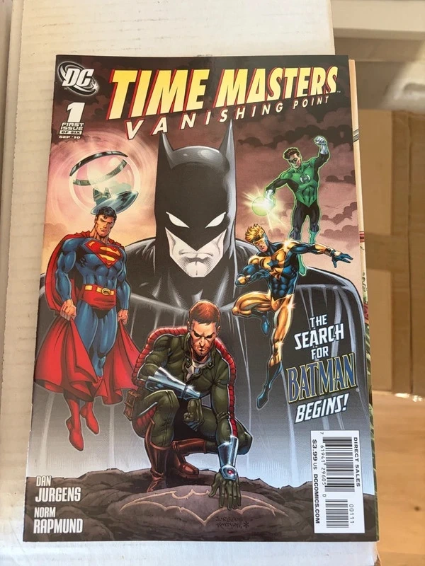 Time Masters: Vanishing Point #1 — Time Masters: Vanishing Point DC
