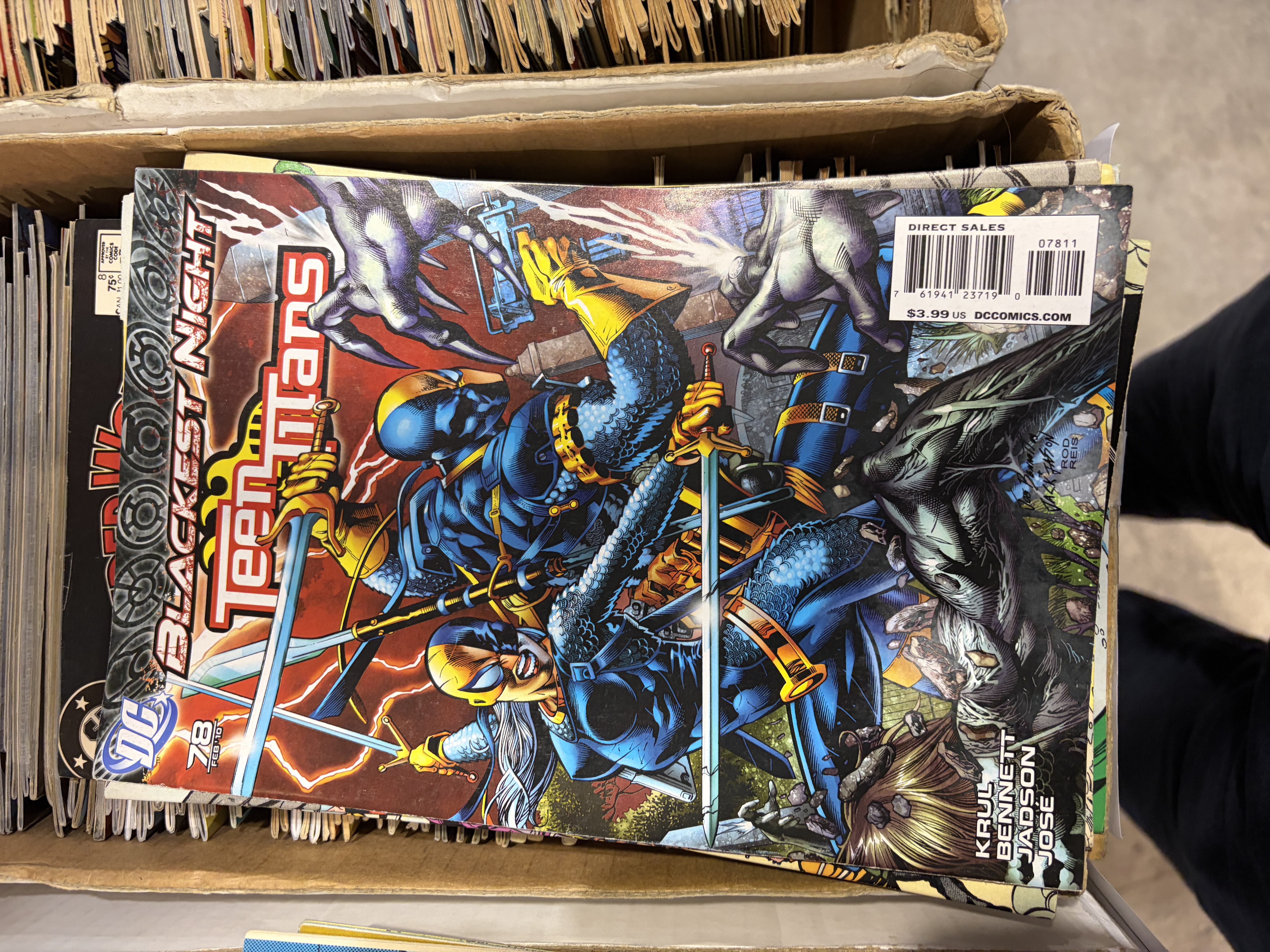 Blackest Night: Teen Titans #78