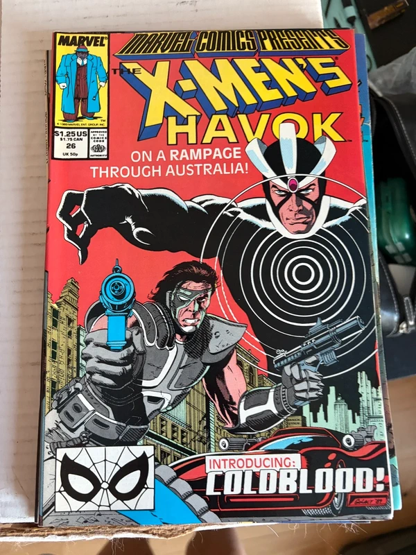 The X-Men: Havok on a Rampage Through Australia! — Comic Marvel Comics — Moulin Comics