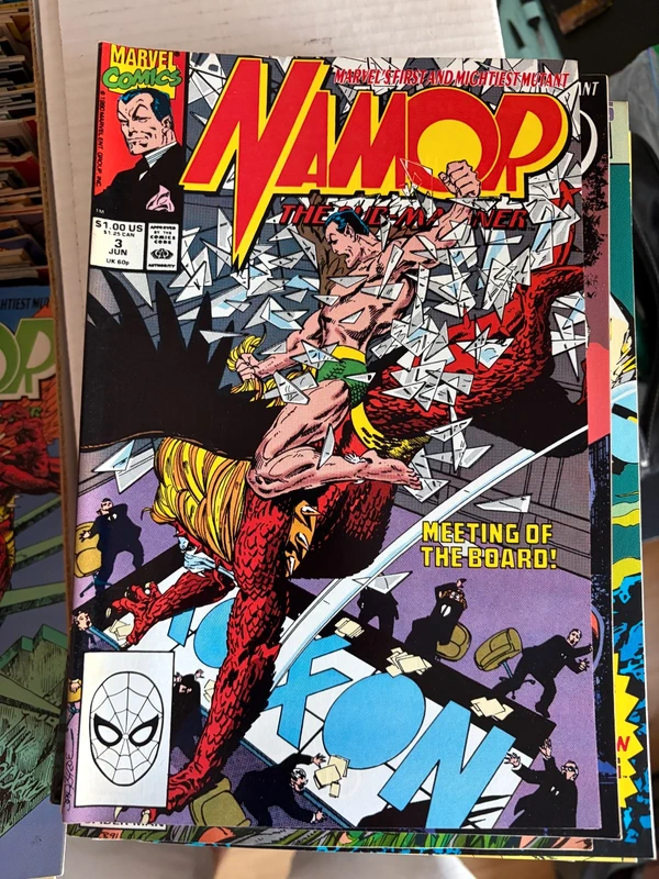 Namor the Sub-Mariner #3 – Meeting of the Board! — Namor Marvel Comics
