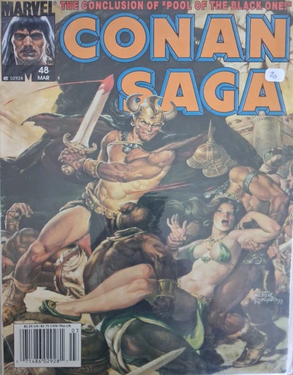 Conan Saga 48 — Conan Saga Marvel