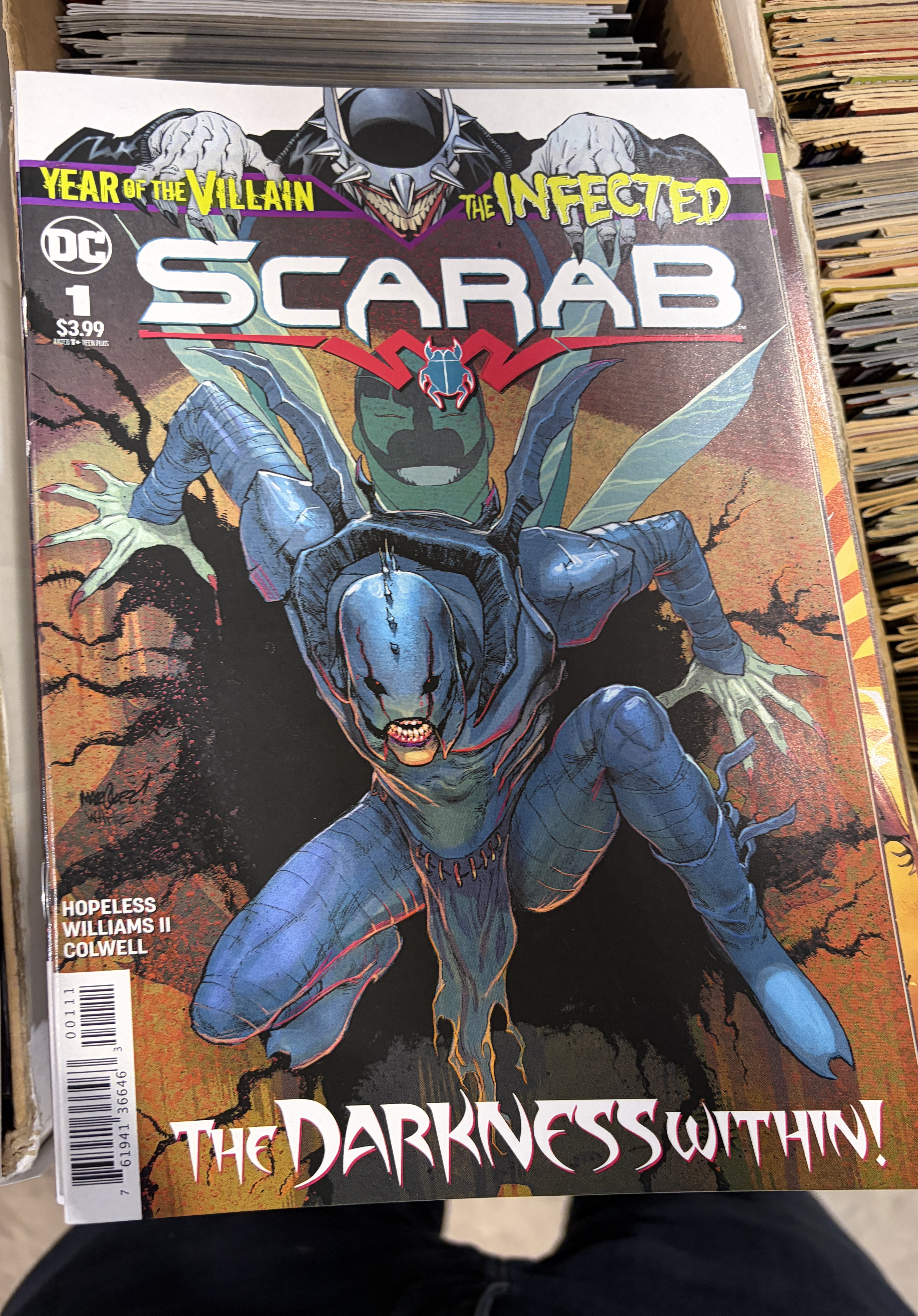Scarab #1 – The Darkness Within — Scarab DC