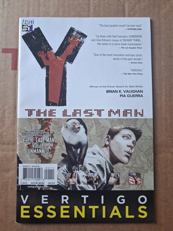 The Last Man — Comic Vertigo — Moulin Comics