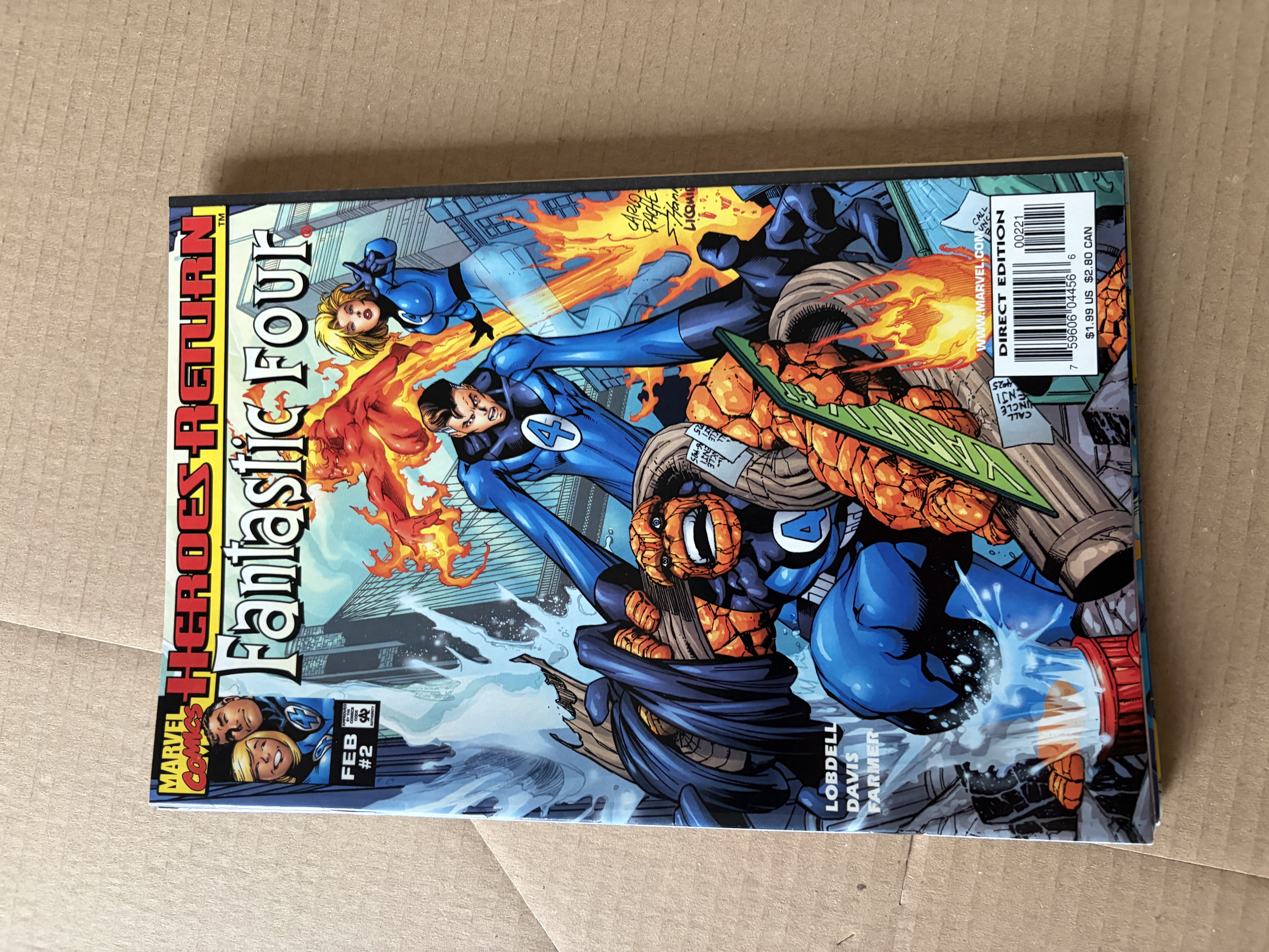 Fantastic Four #2 - Variant cover