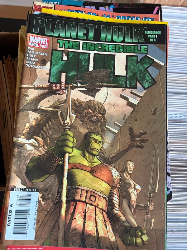 Planet Hulk: The Incredible Hulk #100 – Allegiance Part 1 of 4 — Comic Marvel — Moulin Comics