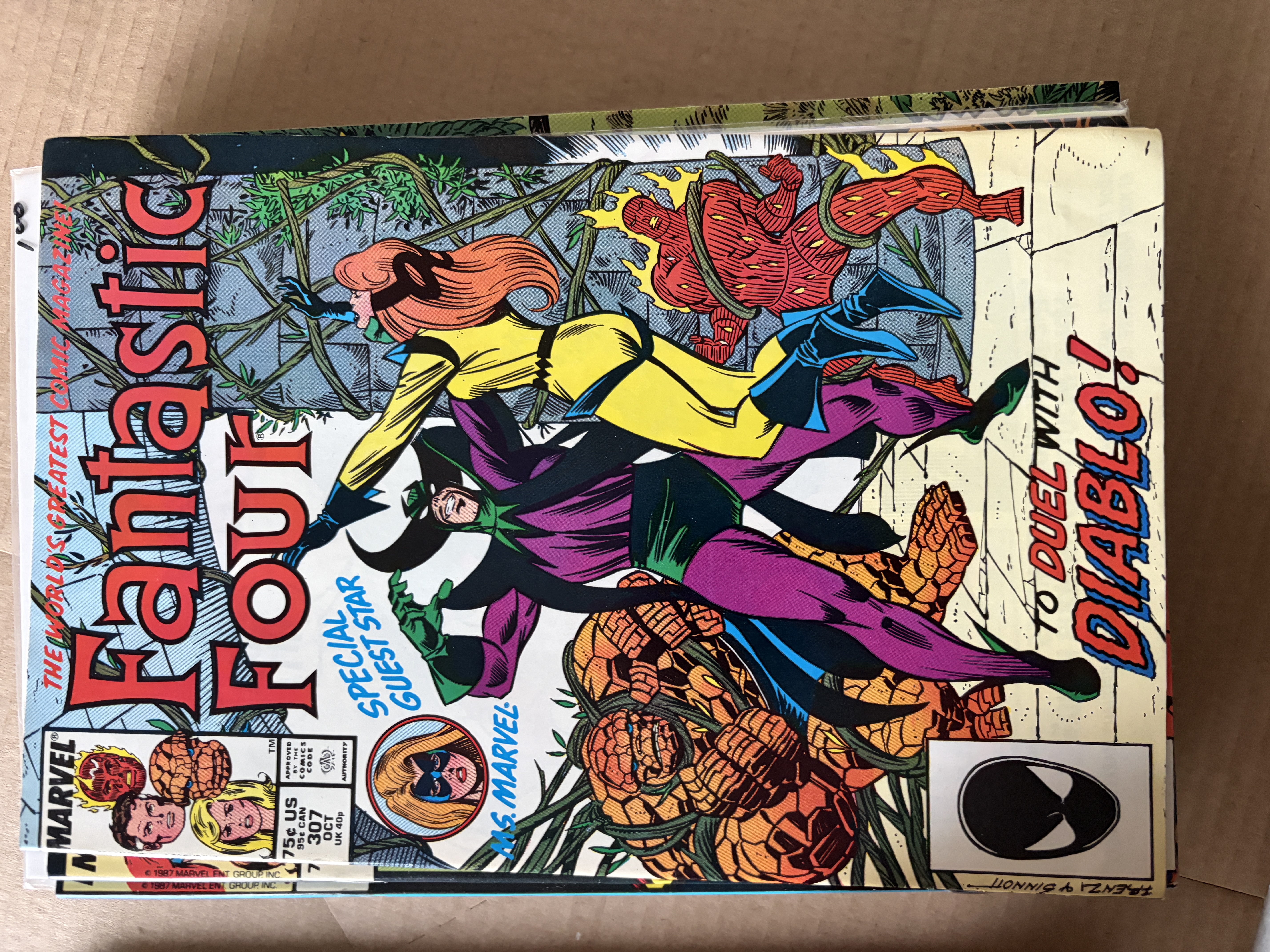 Fantastic Four #307 – To Duel with Diablo!