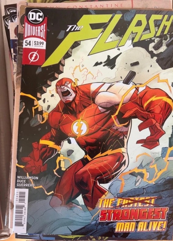 The Flash #54 – The Fastest, Strongest Man Alive! — The Flash DC Universe