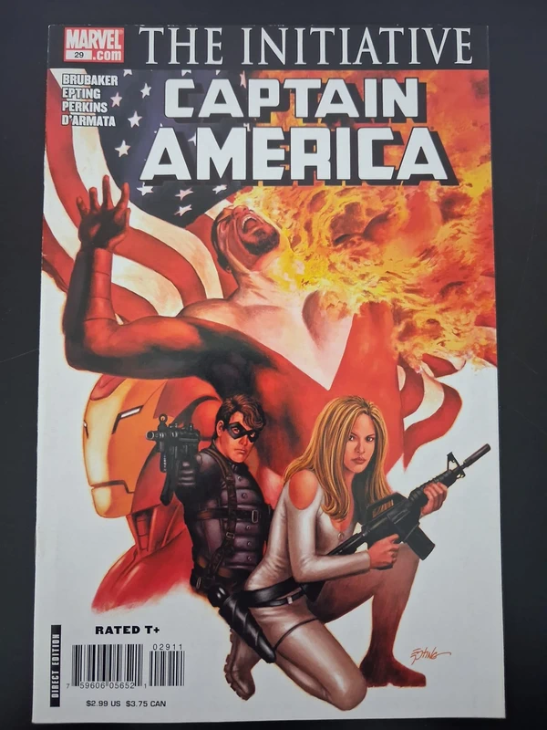 The Initiative Captain America #29 — Captain America Marvel