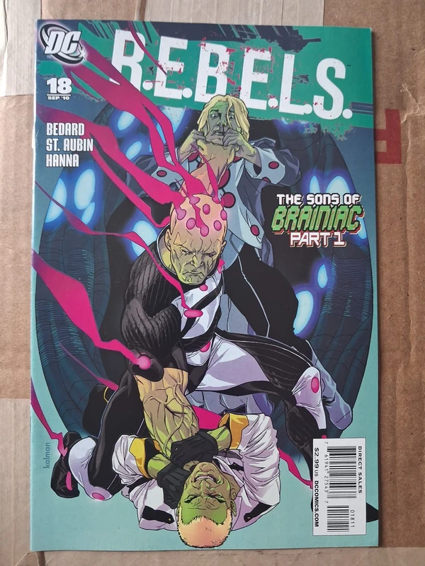 R.E.B.E.L.S. #18 – The Sons of Brainiac Part 1 — Comic DC — Moulin Comics
