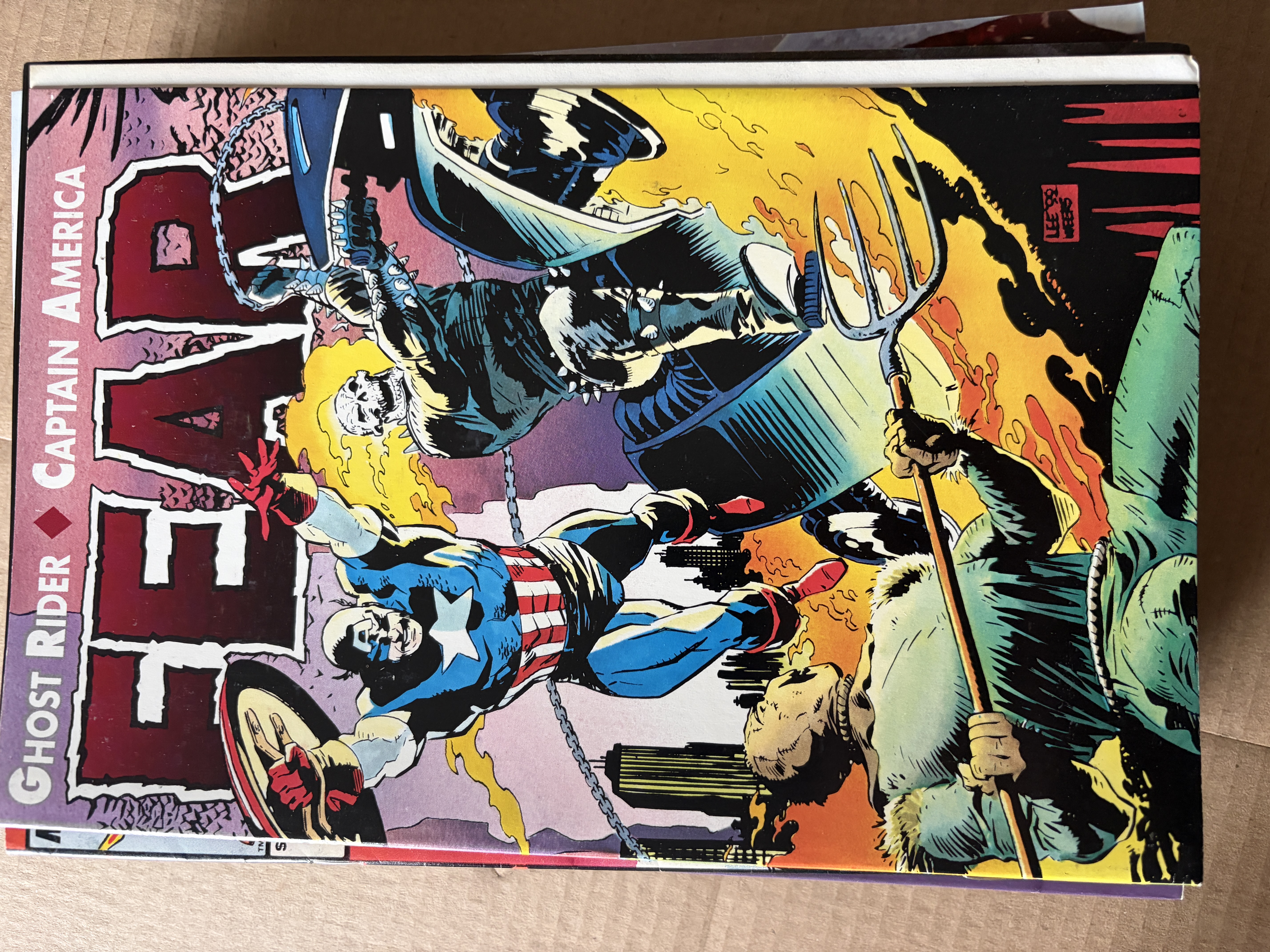 Ghost rider Captain America Fear