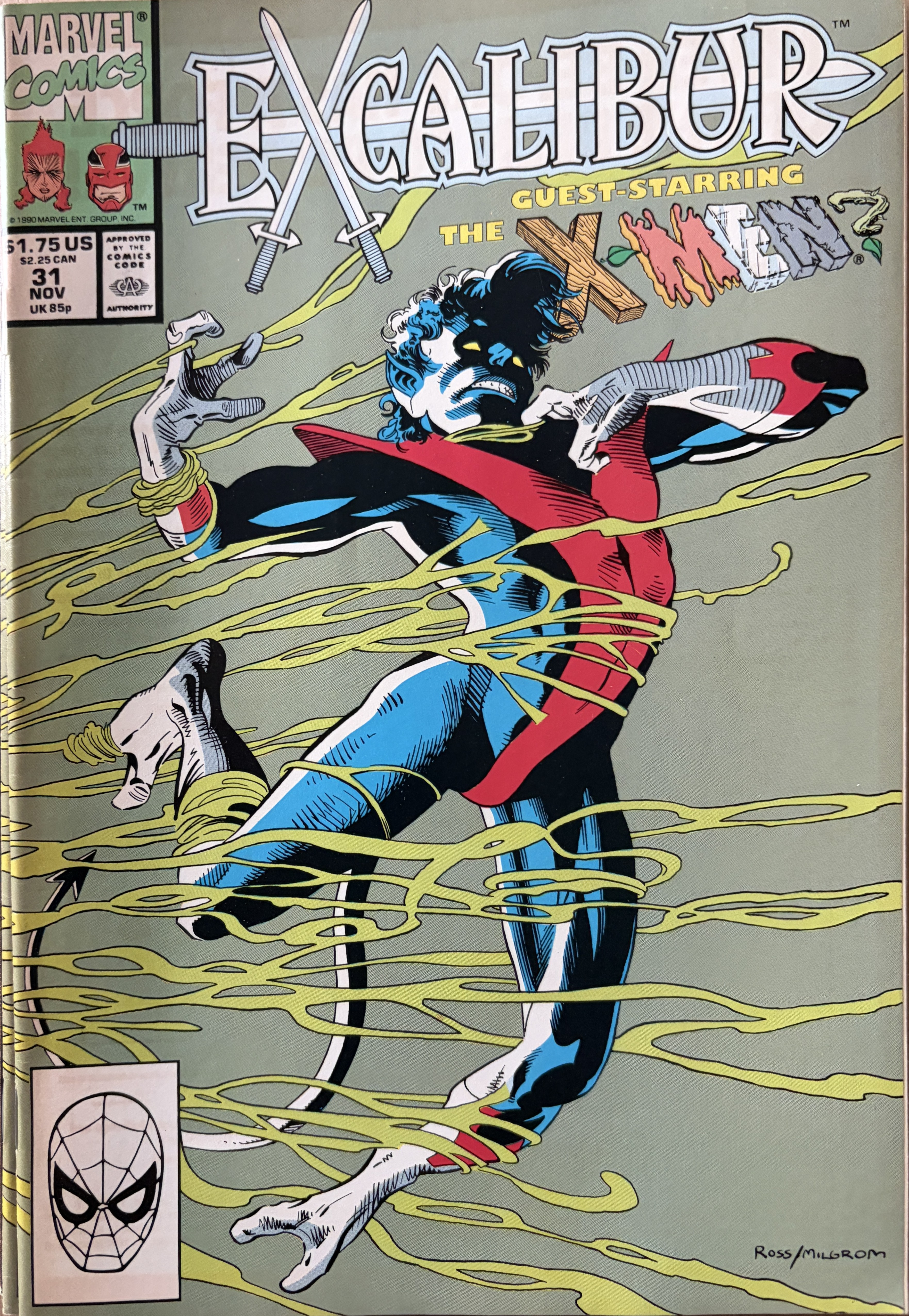 Excalibur Guest-Starring The X-Men